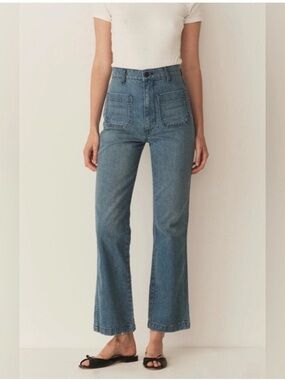 Doen Maritime Jeans with Front Patch Pockets - like new